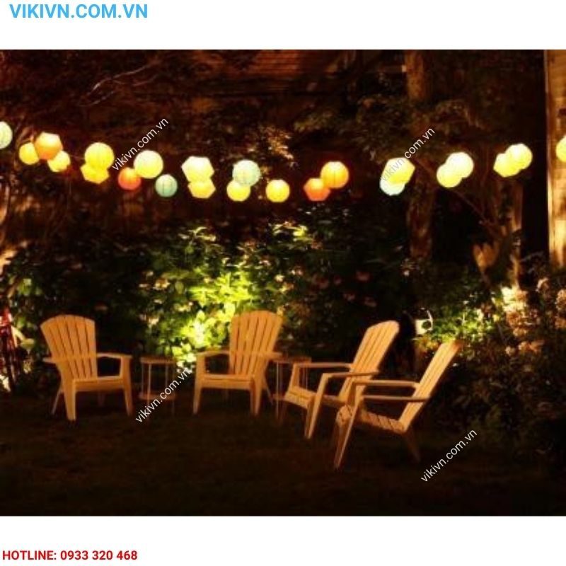 Den Tha Trang Trí Ngoai Troi Quán Ca Phe