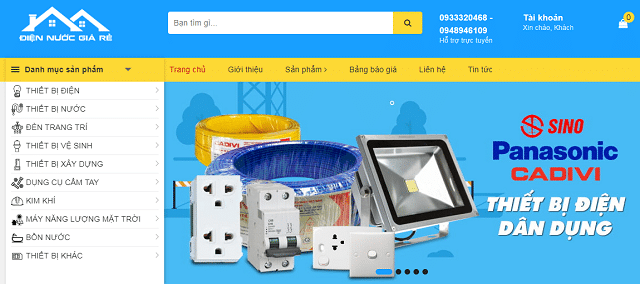 tin dung mua thiet bi dien dan dung tai Viki