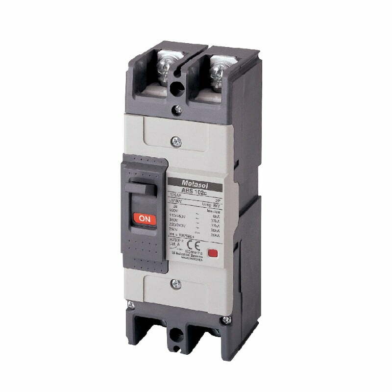 1lsx-abs102c-2 Cầu dao khối MCCB ABS102c 2P 100A 85kA LS