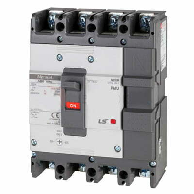 1lsx-abs104c-fmu Cầu dao khối MCCB ABS104c FMU 4P 32A 37kA chỉnh dòng LS