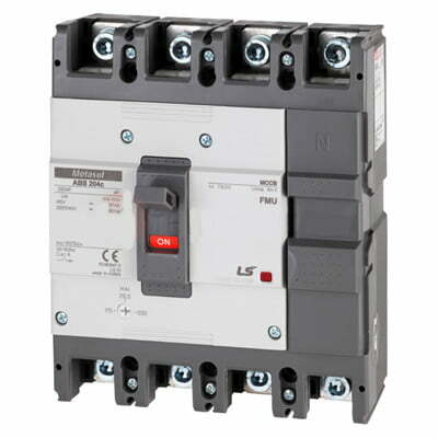 1lsx-abs204c-fmu-4 Cầu dao khối MCCB ABS204c FMU 4P 200A 37kA chỉnh dòng LS