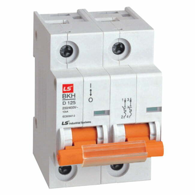 1lsx-bkh-2p Cầu dao tép MCB BKH 2P 125A 10kA LS