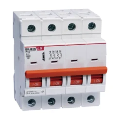 Cầu dao tép MCB BKJ63N 4P 40A 6kA LS