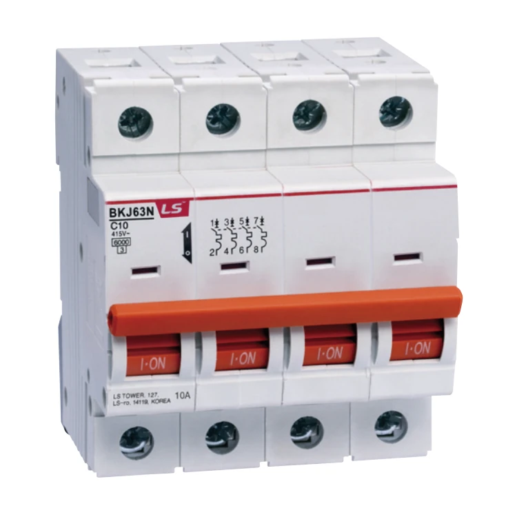 1lsx-bkj63n-4p-5 Cầu dao tép MCB BKJ63N 4P 40A 6kA LS