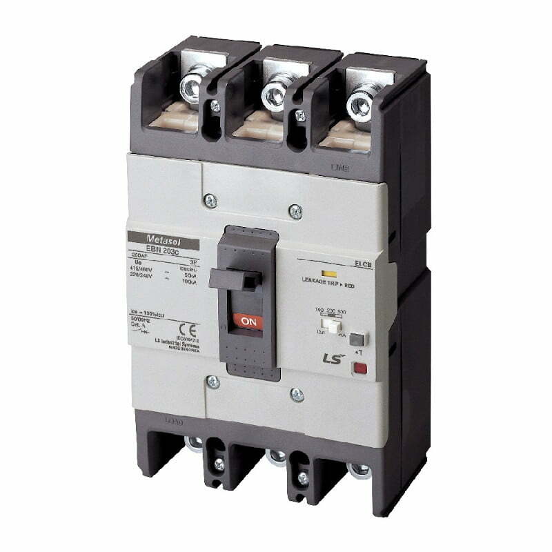 1lsx-ebn203c-2 Chống rò ELCB EBN203c 3P 225A 26kA 100/200/500mA LS