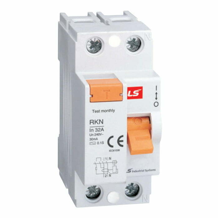 Chống rò RCCB RKN 1P+N 63A 30mA LS
