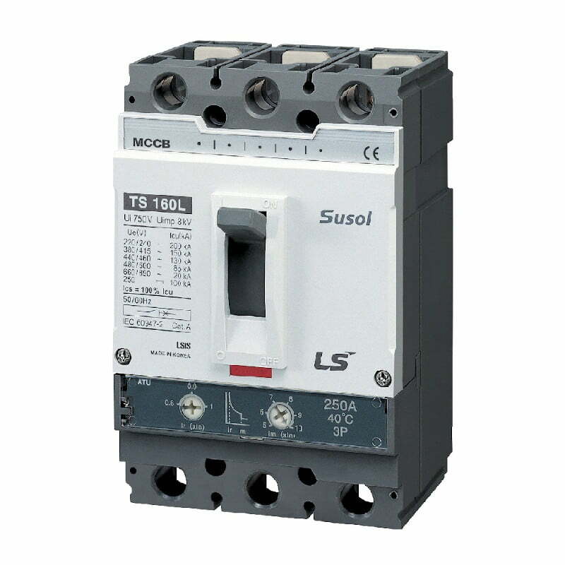 1lsx-ts160l-atu-3p-1 Cầu dao khối MCCB TS160N ATU160 3P 160A 50kA chỉnh dòng cắt, dòng ngắn mạch LS