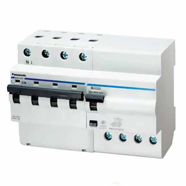 1pan-rcbo-4p-1 Chống rò RCBO 4P 50A 6kA 30mA Panasonic BBDE45034CNV
