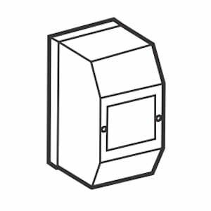 1sin-4cc3 Hộp chứa 3 MCB gắn nổi 4CC3