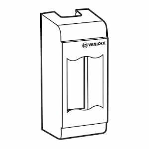 1sin-ha-2-bs68n Hộp gắn nổi chứa át kiểu BS68N loại nhỏ Sino HA-2/BS68N