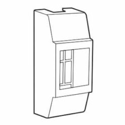 Hộp gắn nổi chứa át kiểu BS121 (kiểu HB) Sino HB/BS121