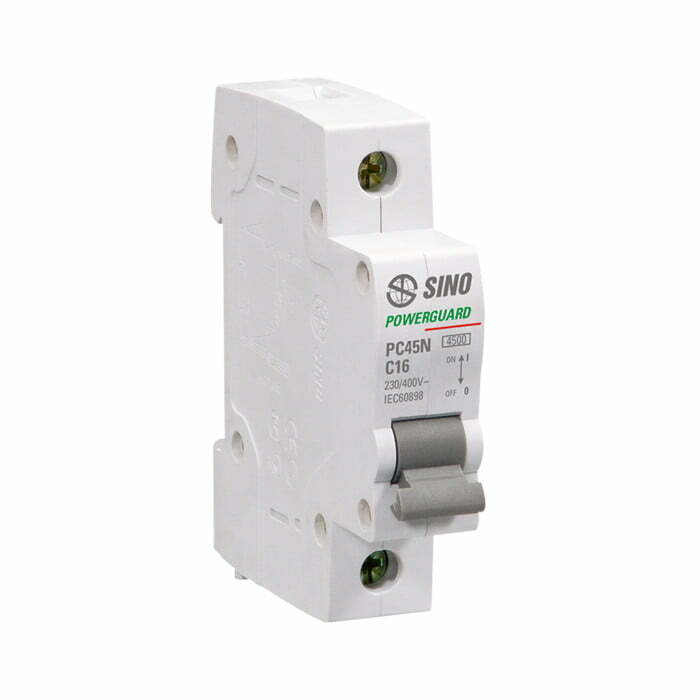 1sin-ps45n-1-8 Cầu dao tép MCB 1P 25A 4.5kA Vanlock PS45N/C1025