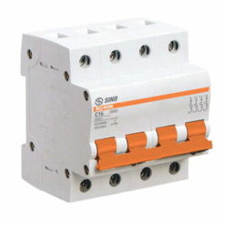 Cầu dao tép MCB 4P 63A 4.5kA Sino SC45N/C4063
