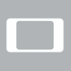 Viền đôi màu trắng kiểu iPhone MPE A20-IP