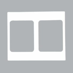 Viền đôi màu trắng MPE A20-WND