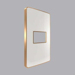 Mặt A60 1 thiết bị viền vàng MPE A601G