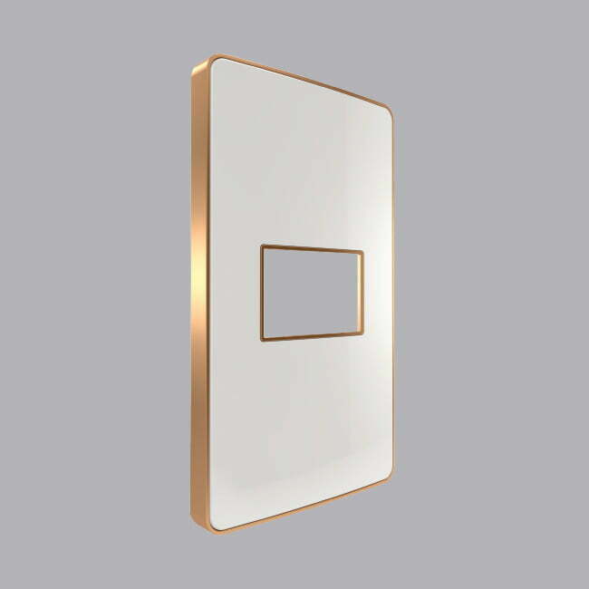 2mpe-a601g Mặt A60 1 thiết bị viền vàng MPE A601G