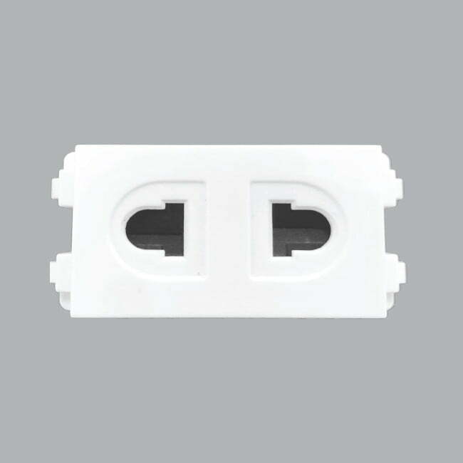 2mpe-a6us Ổ cắm 2 chấu MPE A6US
