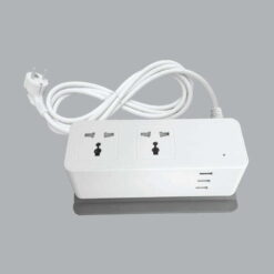 Ổ cắm di động dây 3m 2 ổ cắm đa năng, 3 ổ sạc USB MPE AM2S-3USB