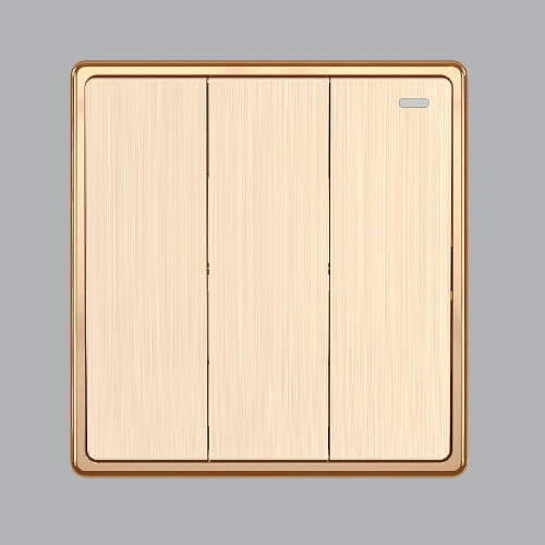 2mpe-s703 Bộ 3 công tắc S70 1 chiều 16A MPE S703
