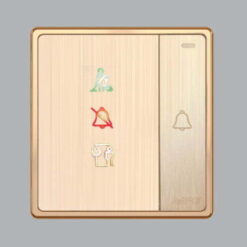 Bộ nút nhấn chuông + đèn báo không làm phiền + đèn báo dọn phòng S70 MPE S7CDP