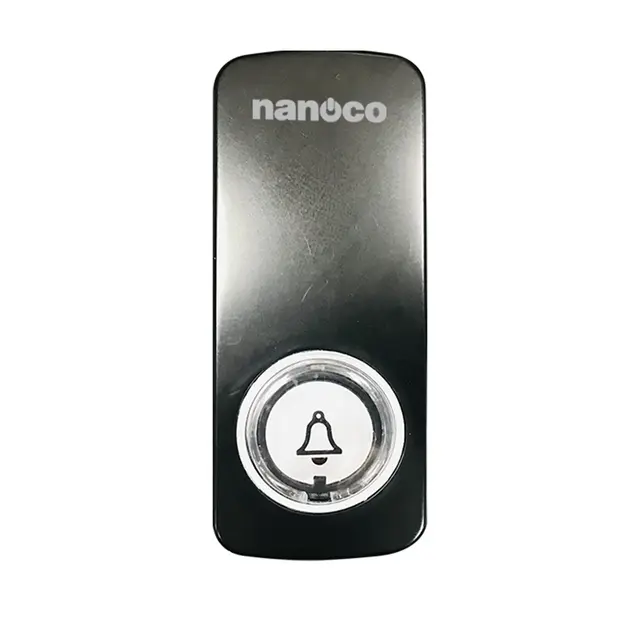 2nan-ndt153bk Nút chuông không dùng pin màu đen Nanoco NDT153BK