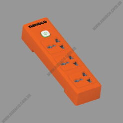 Ổ cắm có dây 5 mét 20A, 3 ổ cắm đa năng + 1 công tắc Nanoco NES3320-5