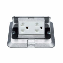 Ổ cắm âm sàn 3 thiết bị (chưa bao gồm thiết bị) + đế âm (69x119x119mm) Panasonic DU5900VT