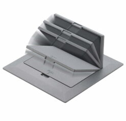 Ổ cắm âm sàn 3 thiết bị (chưa bao gồm thiết bị) + đế âm (46x102x102mm) Panasonic DUFS1200LTH-1