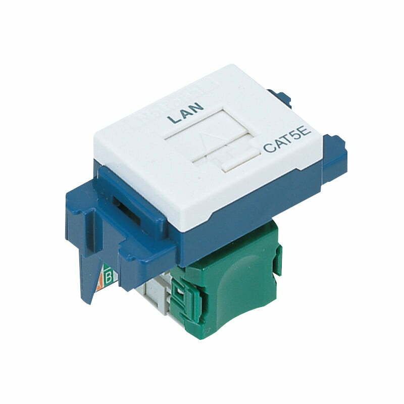 2pan-nrv3160w Ổ cắm data tiêu chuẩn RJ45 - CAT5 Panasonic NRV3160W