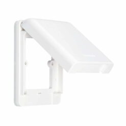 Mặt che mưa IP43 chuẩn BS cho công tắc ổ cắm trắng tuyết Panasonic WBC8981SW