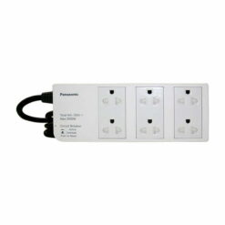 Ổ cắm có dây 6 ổ cắm 3500W dây 3m Panasonic WCHG2836