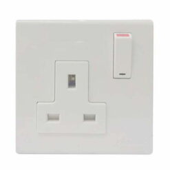 Bộ ổ cắm tiêu chuẩn BS 13A màu trắng Panasonic WEB1111SWK