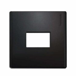 Mặt vuông 1 thiết bị đen ánh kim Panasonic WEB7811MB