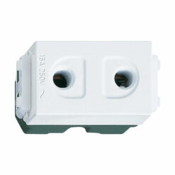 Ổ cắm đơn (cho phích cắm tròn) 16A màu trắng Panasonic WEG1090SW