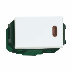 Công tắc 1 chiều có đèn báo khi ON 6A màu trắng Panasonic WEG5141SW