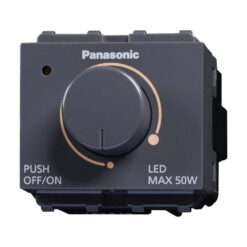 Bộ dimmer đèn LED (Max 8 đèn hoặc 50W) màu xám Panasonic WEG57912H