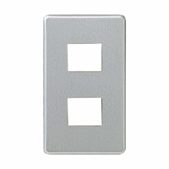 Mặt Wide nhôm 2 thiết bị Panasonic WEG6502-1