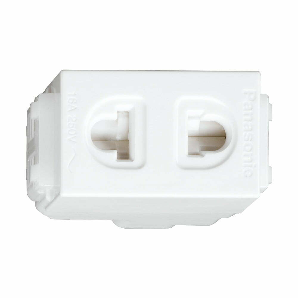 2pan-wev1081-7sw Ổ cắm đơn 16A cắm nhanh màu trắng Panasonic WEV1081SW
