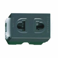 Ổ cắm đơn 16A bắt vít màu xám Panasonic WEV1081-7H