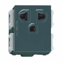 Ổ cắm đơn 3 chấu 16A bắt vít màu xám Panasonic WEV1181-7H