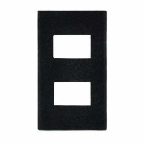 2pan-wev68020mb Mặt Refina 2 thiết bị đen ánh kim Panasonic WEV68020MB