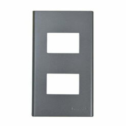 Mặt Refina 2 thiết bị xám ánh kim Panasonic WEV68020MH