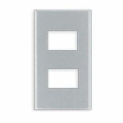 Mặt Refina 2 thiết bị trắng ánh kim Panasonic WEV68020MW