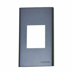 Mặt Refina ổ đơn 3 chấu đen ánh kim Panasonic WEV680290MB