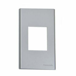 Mặt Refina ổ đơn 3 chấu trắng ánh kim Panasonic WEV680290MW