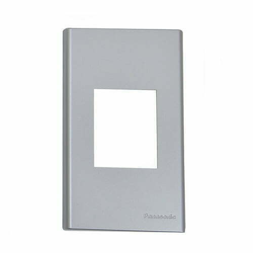 2pan-wev680290mw Mặt Refina ổ đơn 3 chấu trắng ánh kim Panasonic WEV680290MW