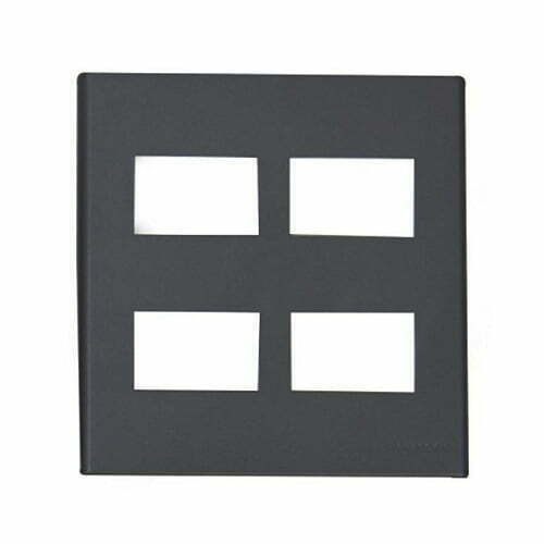 2pan-wev68040mb Mặt Refina 4 thiết bị đen ánh kim Panasonic WEV68040MB