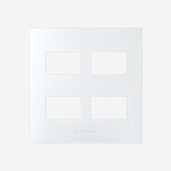 Mặt Wide 4 thiết bị màu trắng Panasonic WEV68040SW