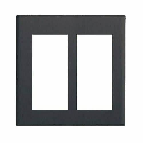 2pan-wev68060mb Mặt Refina 6 thiết bị đen ánh kim Panasonic WEV68060MB